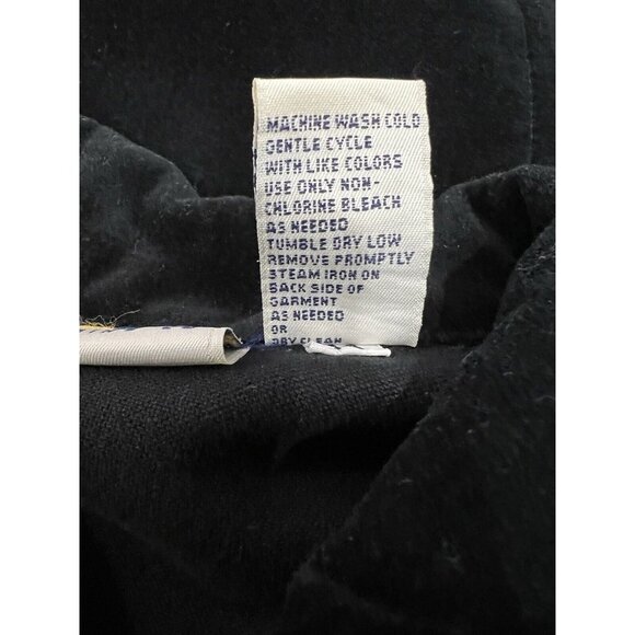 Vintage Women Patchwork Shirt Jacket Shacket Red Black Velvet‎ Plaid Mixed Print - Picture 8 of 8